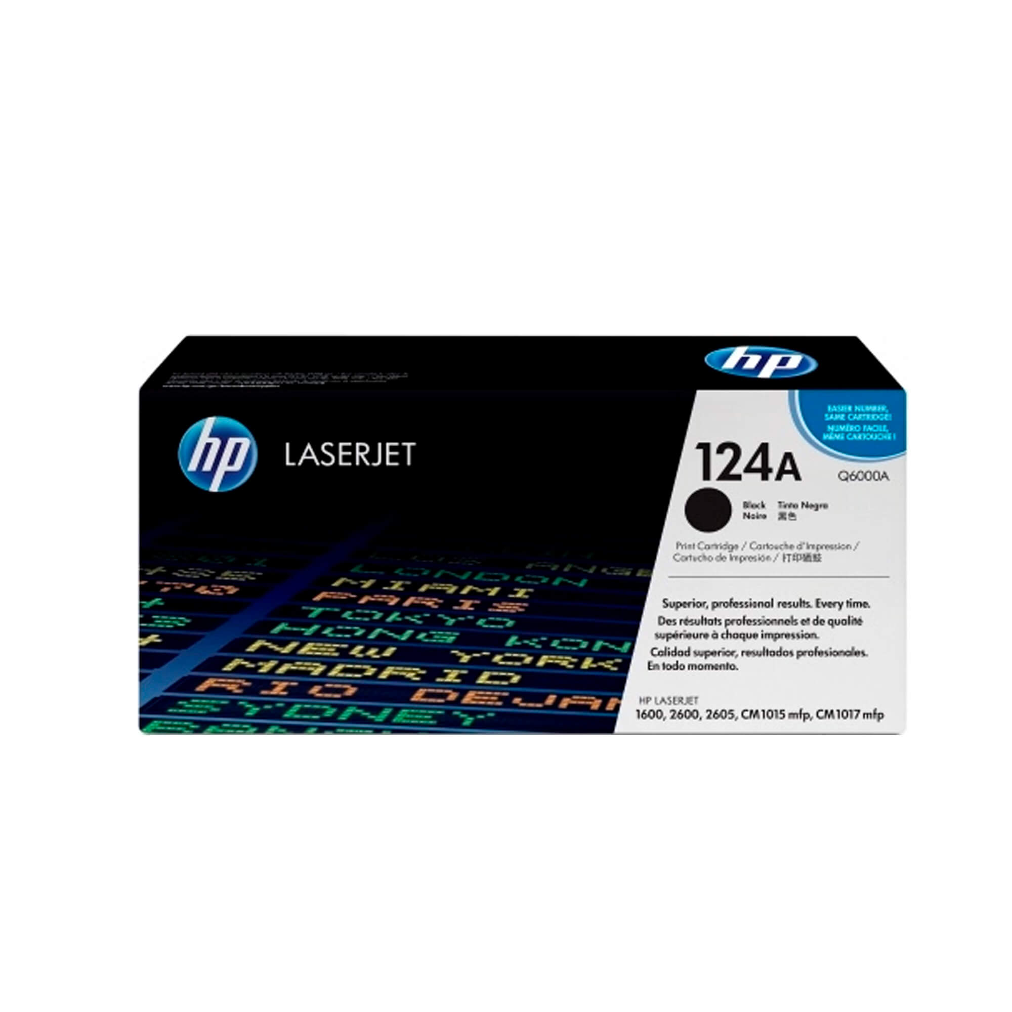 Toner HP Q6000A 124A LaserJet 2600N Negro 2.500 Paginas.
