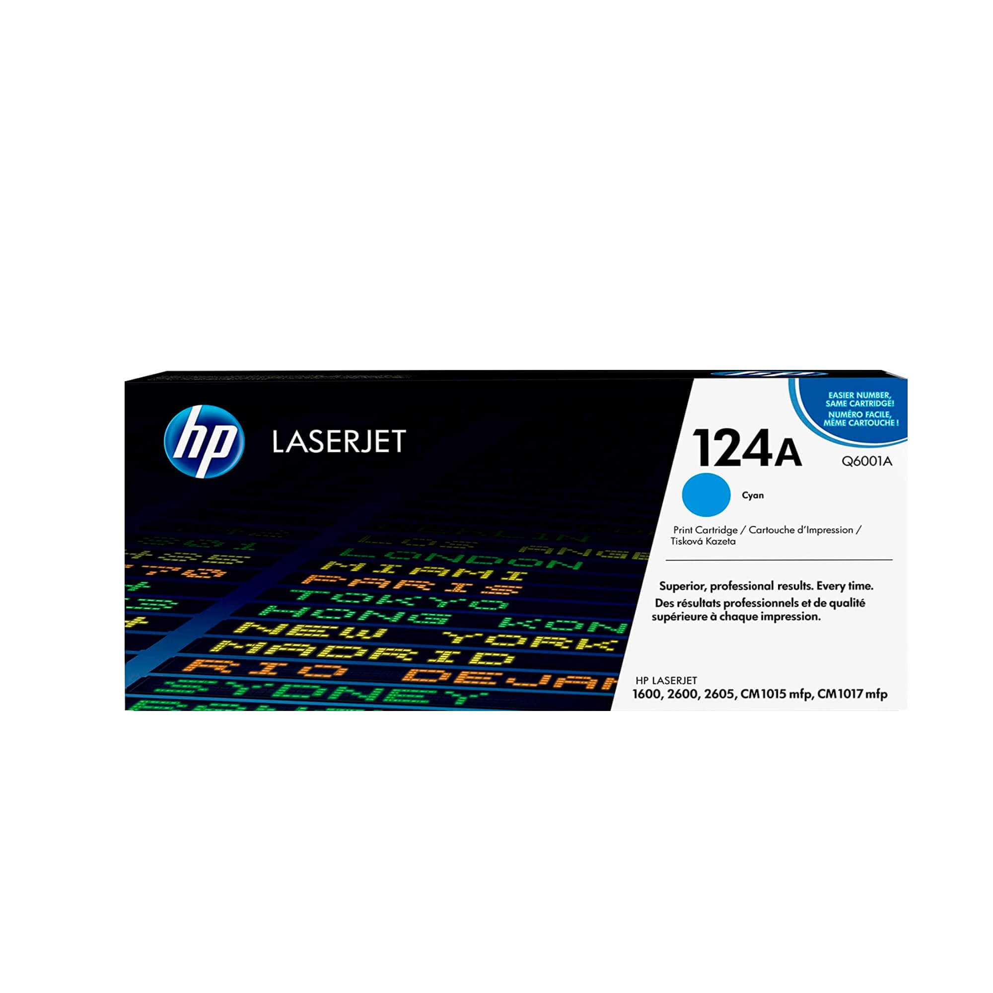 Toner HP Q6001A 124A LaserJet 2600N Cyan 2.000 Paginas.