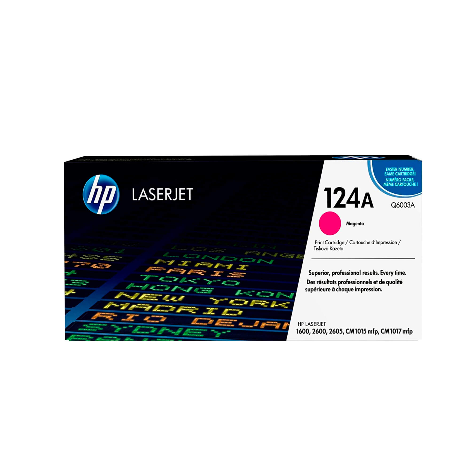 Toner HP Q6003A 124A LaserJet 2600N Magenta 2.000 Paginas.