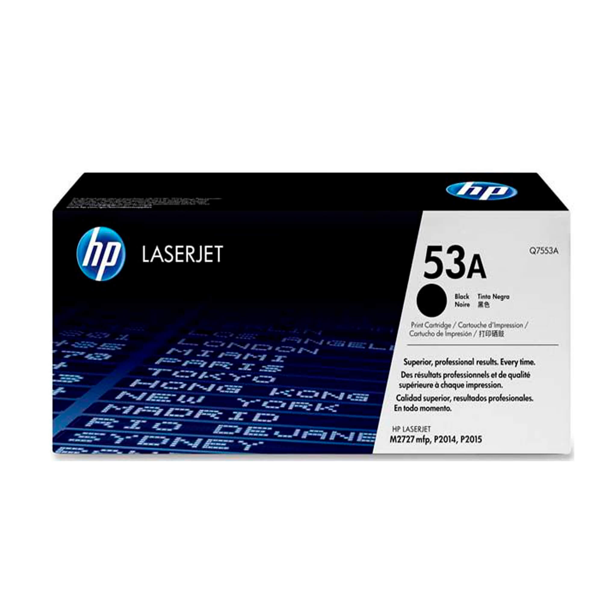 Toner HP Q7553A 53A LaserJet M2015N Negro 3.000 Paginas.