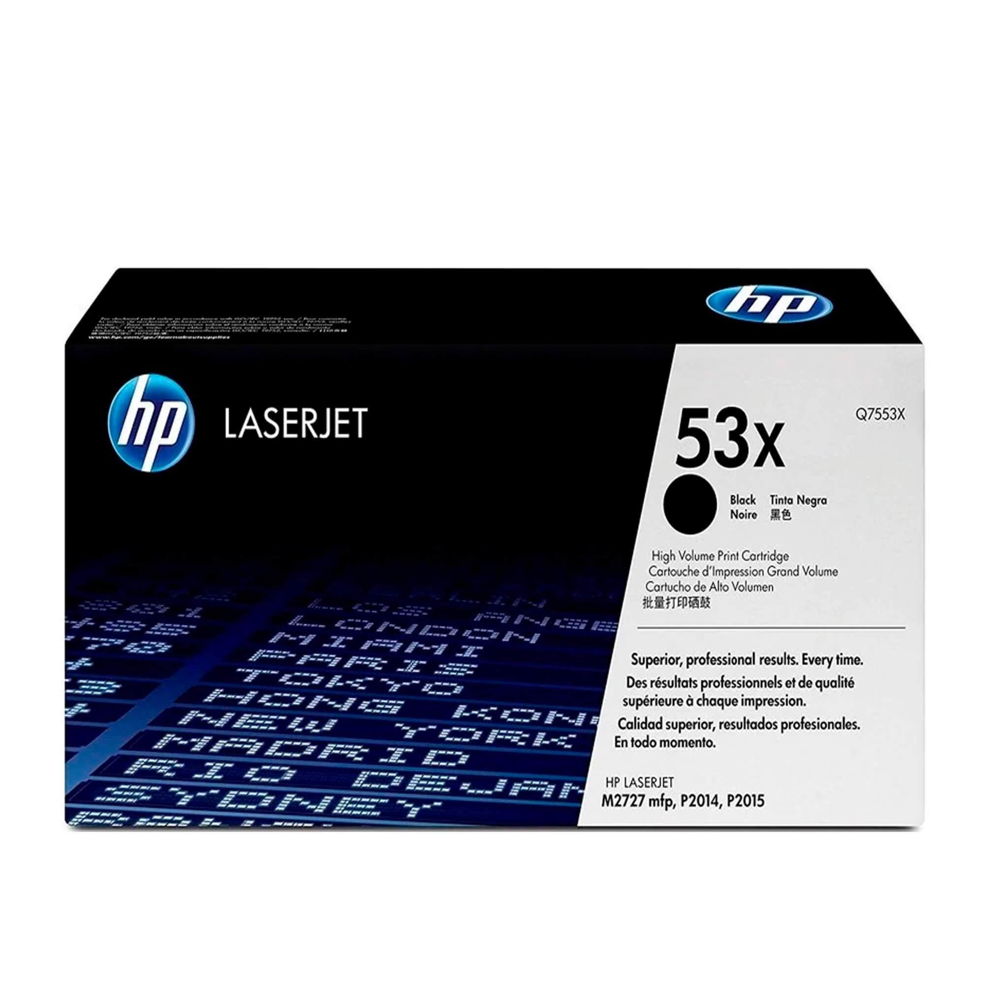 Toner HP Q7553X 53X LaserJet M2015N Negro 7.000 Paginas.