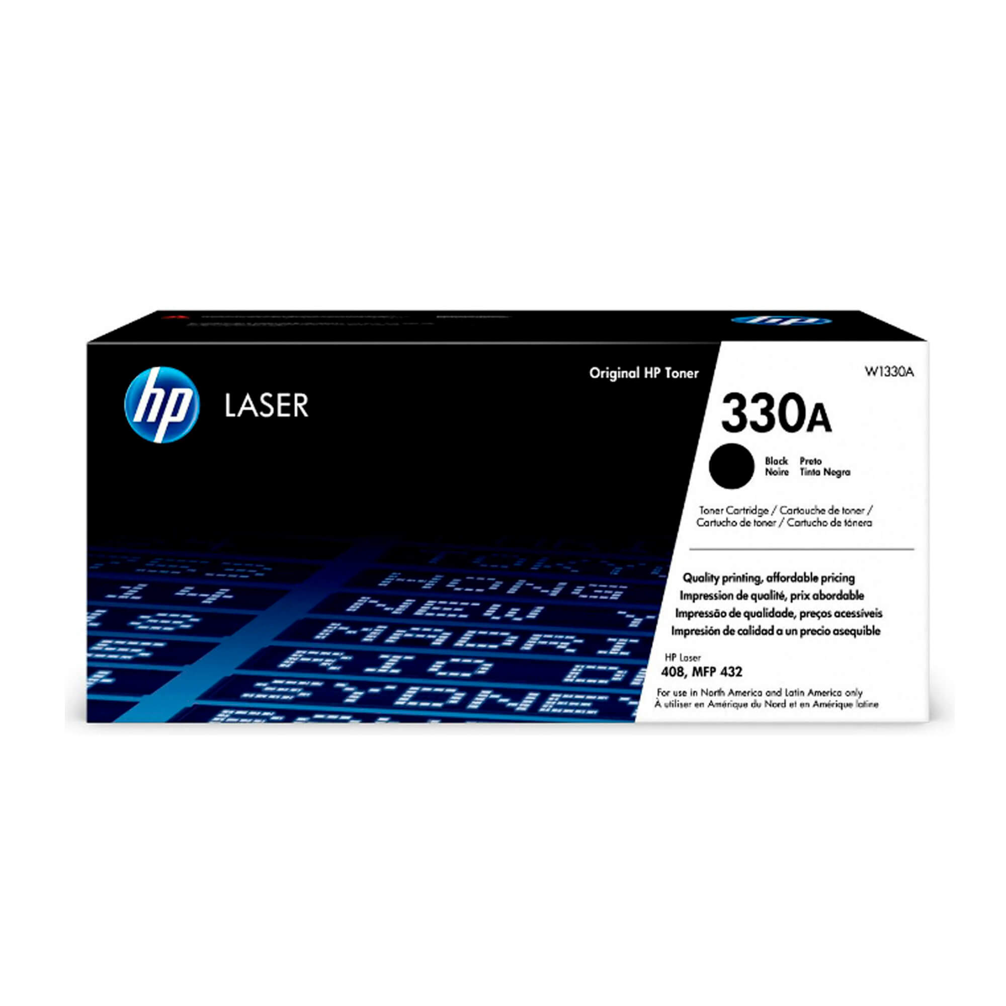 TONER HP W1330A (330A) LaserJet 408DN BLACK 5,000 PAGINAS