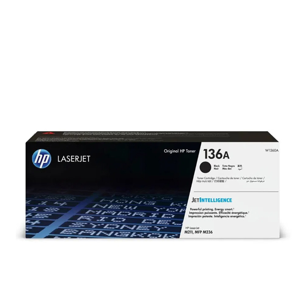 HP Toner W1360A (136A) LaserJet M211 Black 1,150 Paginas
