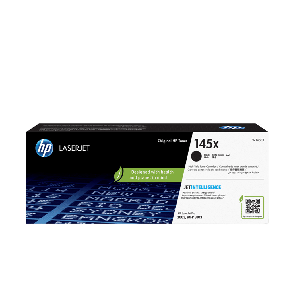 HP toner W1450X (145X) LaserJet 3103 black rendimiento 3,800 paginas