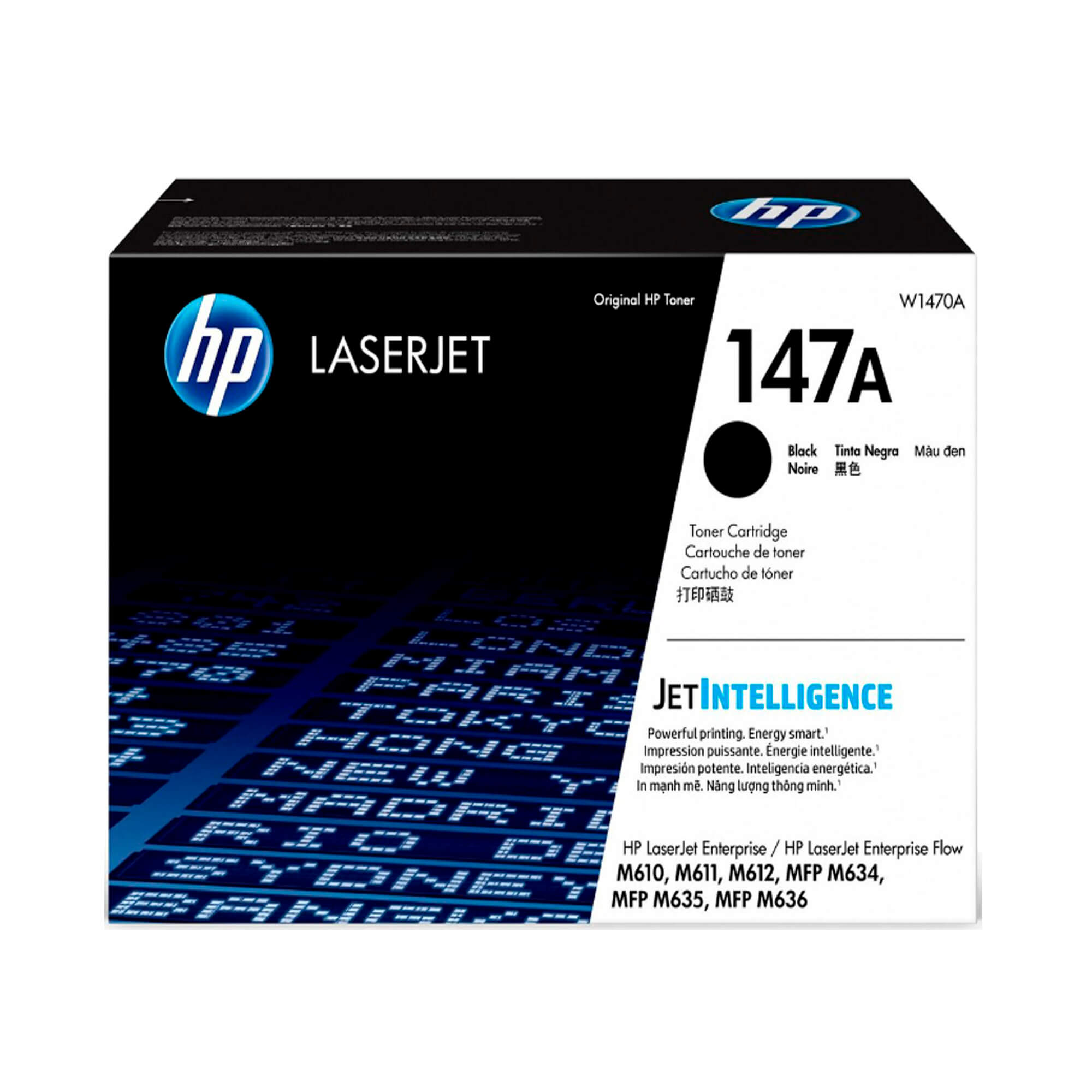 TONER HP W1470A 147A LaserJet 107A BLACK 10,500 PGS