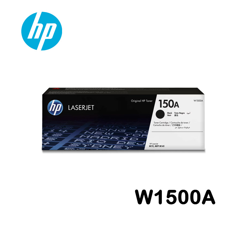 Toner HP W1500A 150A para M111W Negro