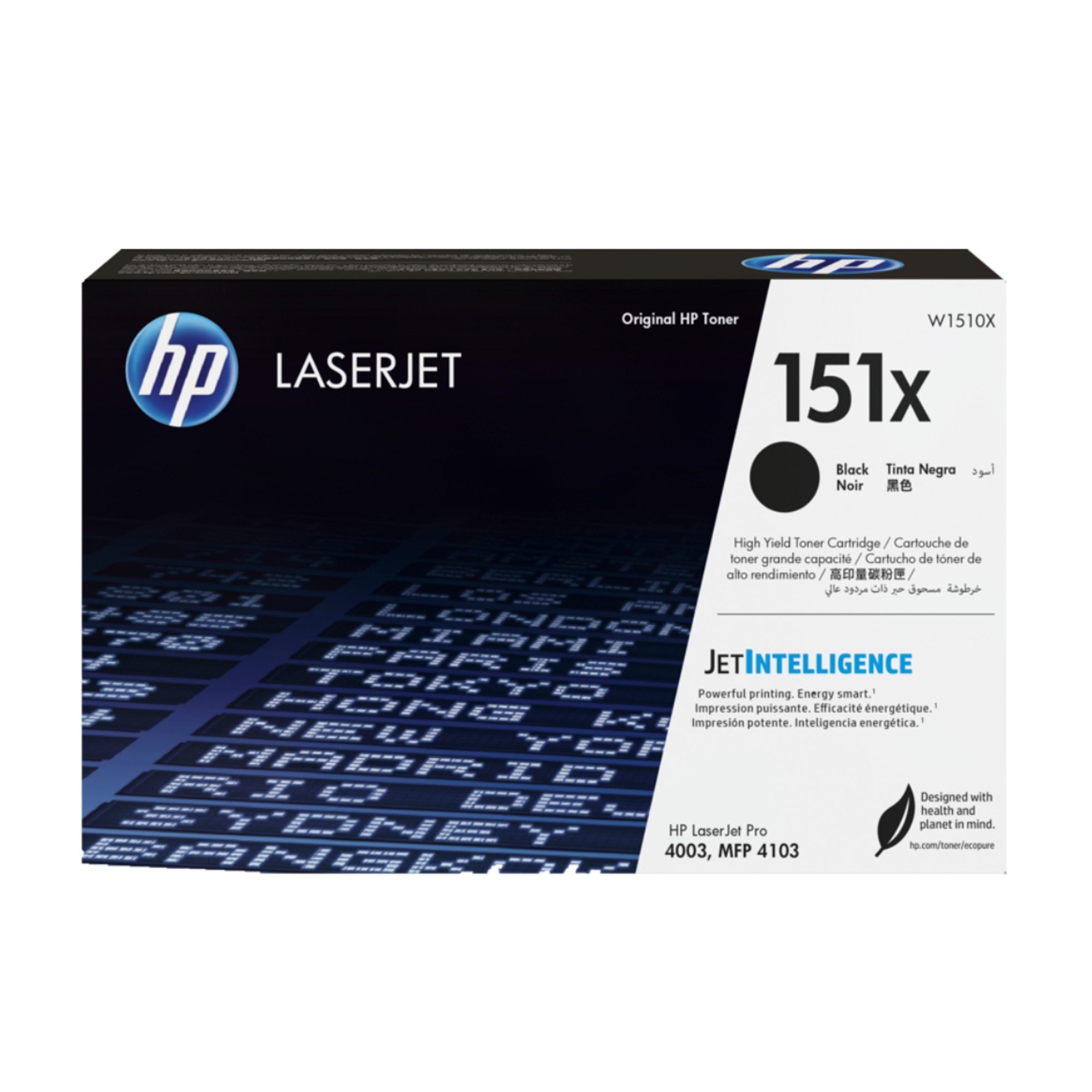TONER HP W1510X (151X) LaserJet 4003A BLACK 9,700 PAGINAS