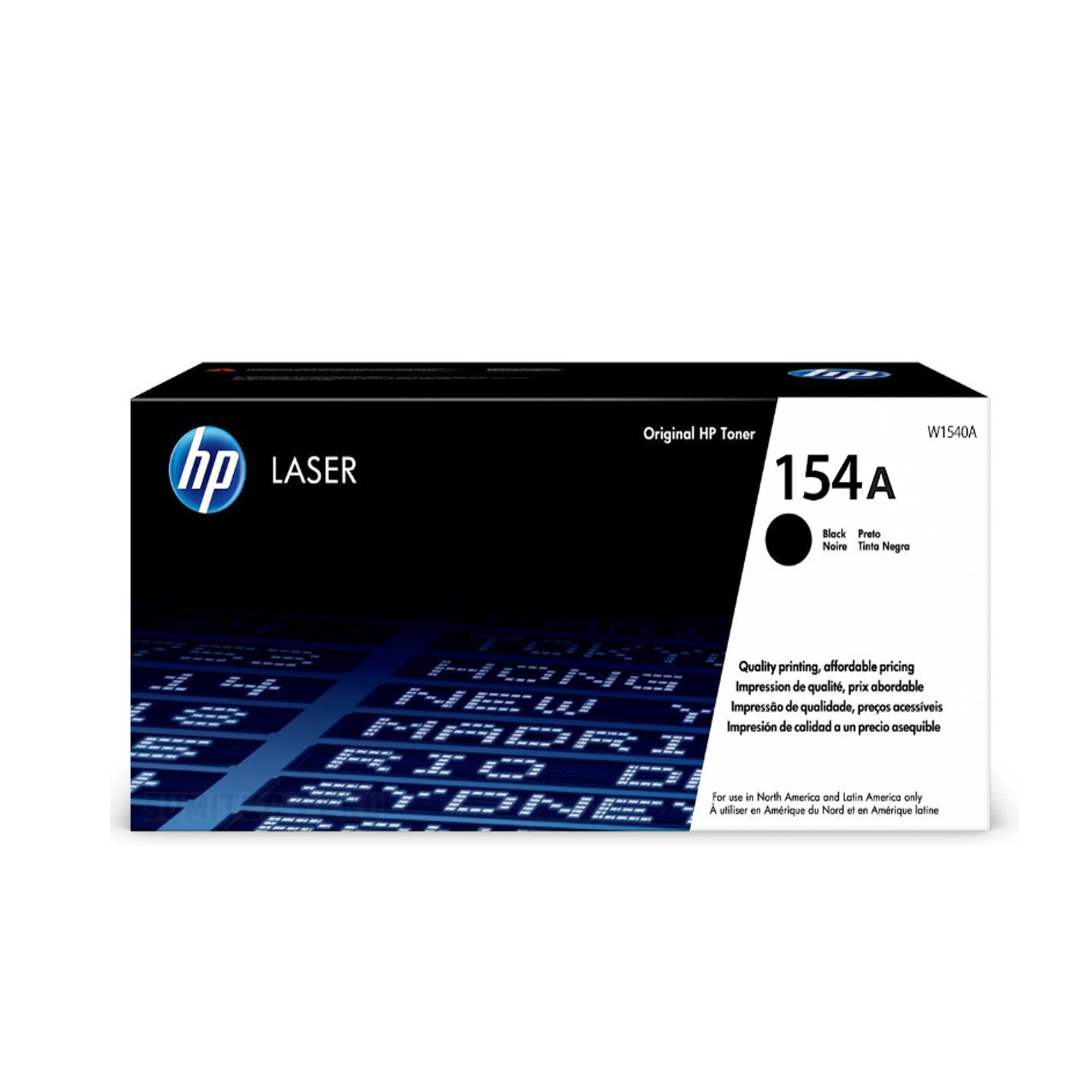 Toner HP W1540A (154A) LaserJet 1502 Black 2,500 Paginas
