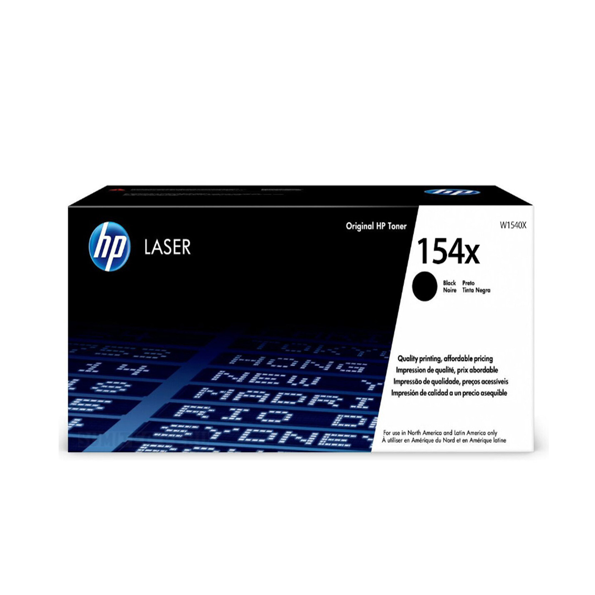 Toner HP W1540X (154X) LaserJet 1502 Black 5,000 Paginas