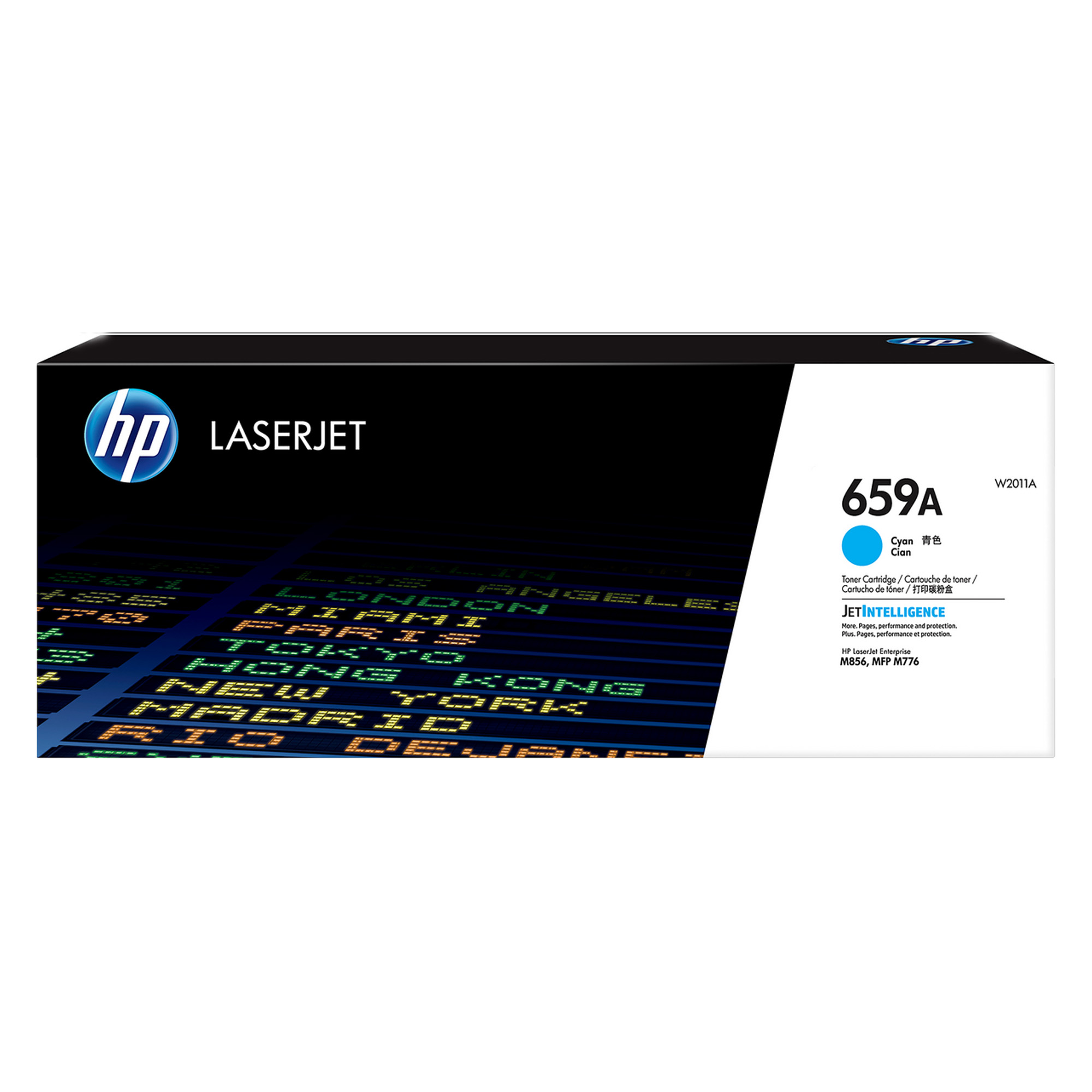 Toner HP W2011A (659A) LaserJet M856 Cyan 13,000 Paginas