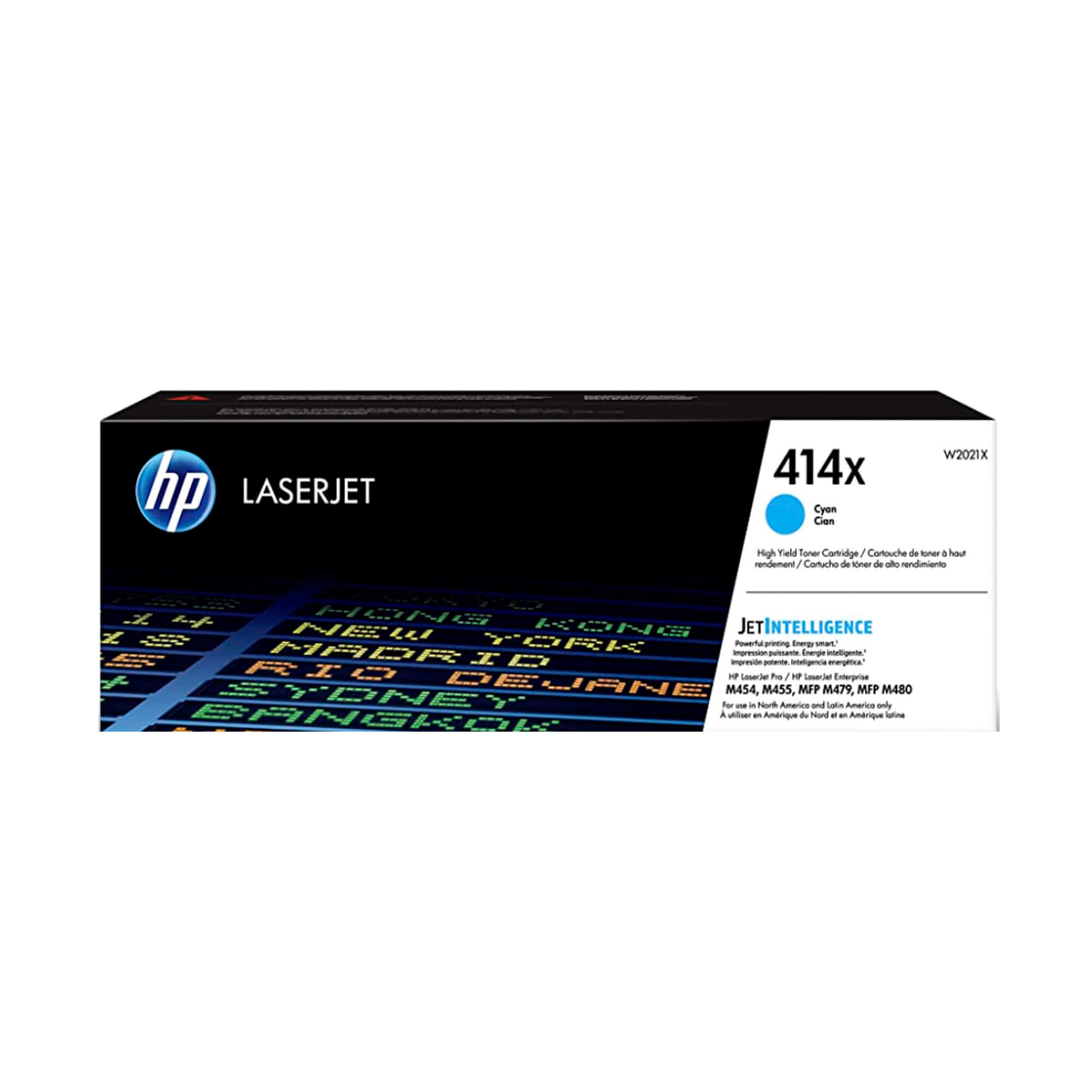 Toner HP W2021X 414X LaserJet M454 Cyan 6.000 Paginas.