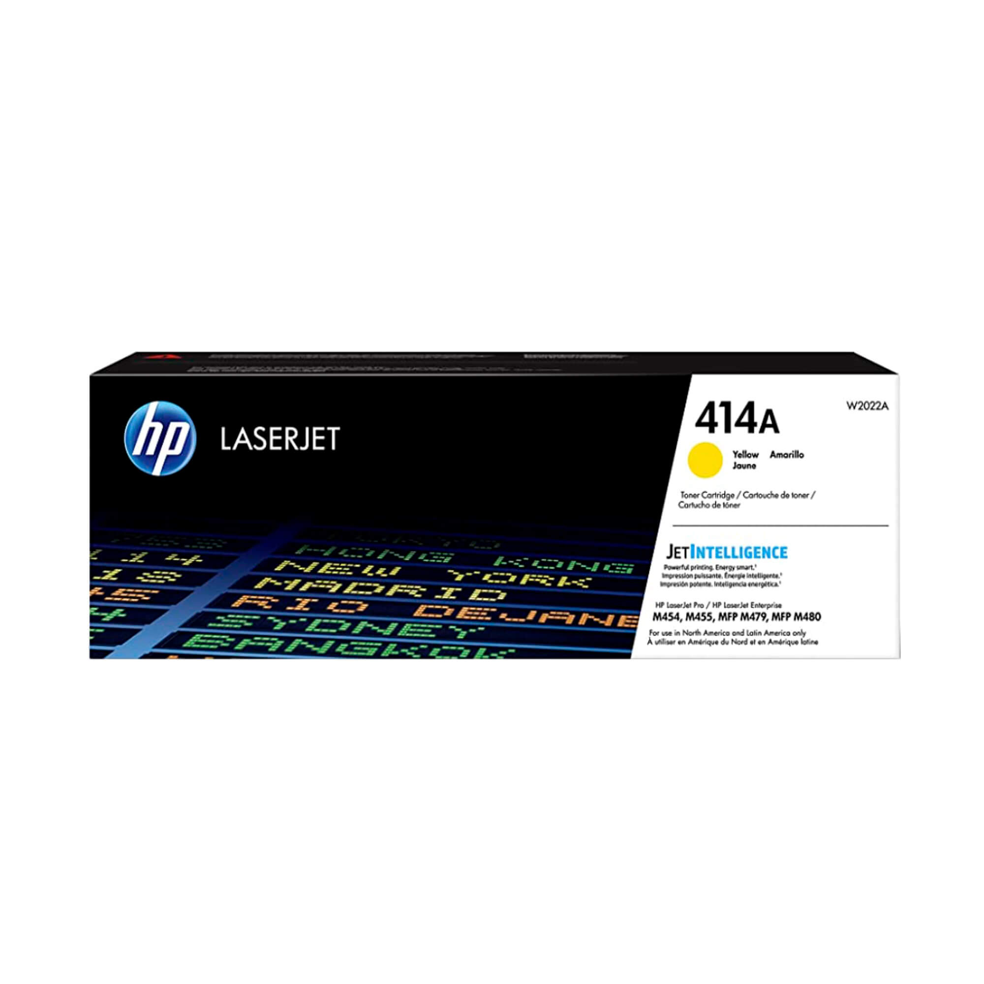 Toner HP W2022A 414A LaserJet M545 Yellow 2.100 Paginas.