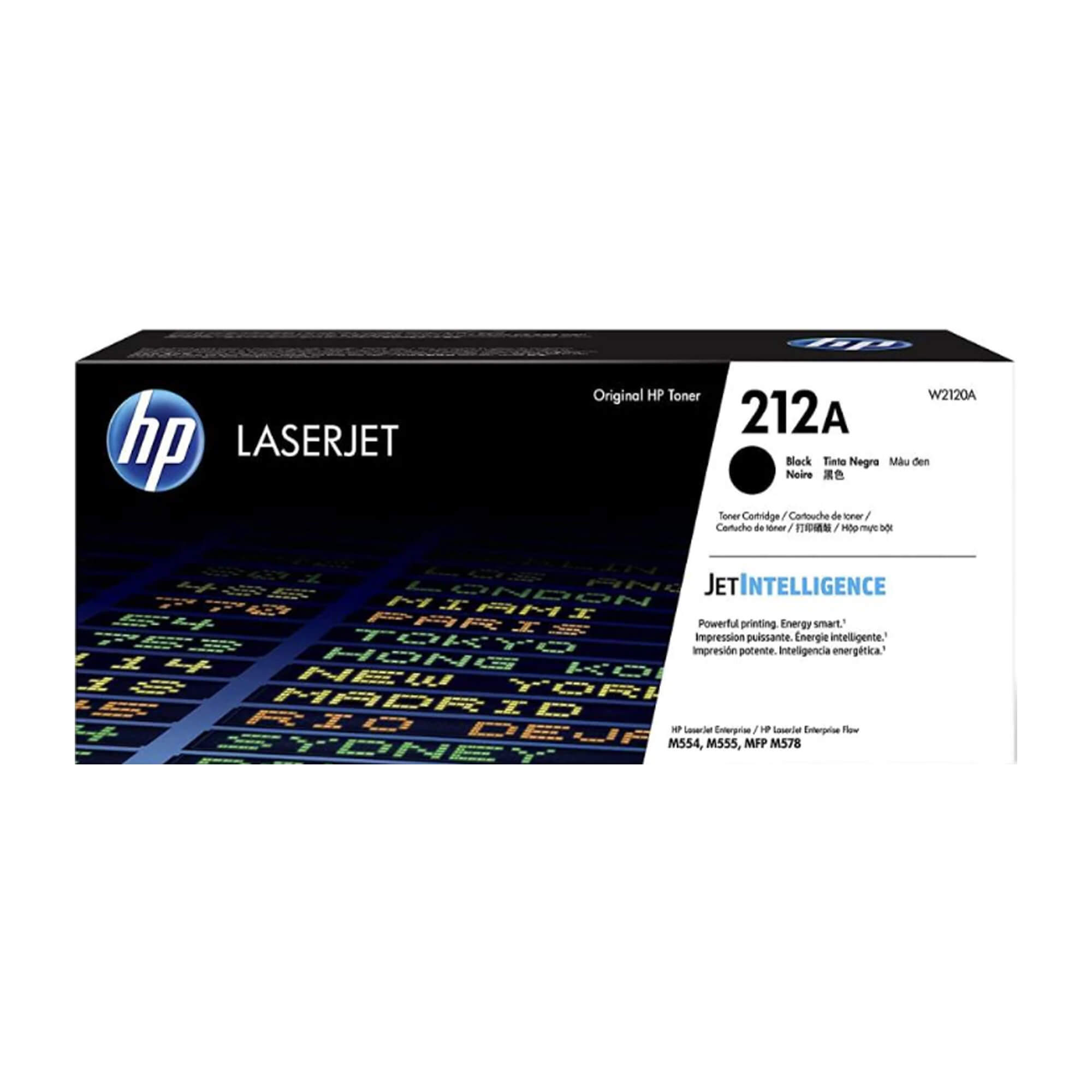 Toner HP W2120A 212A LaserJet M555 Black 5,500 Paginas