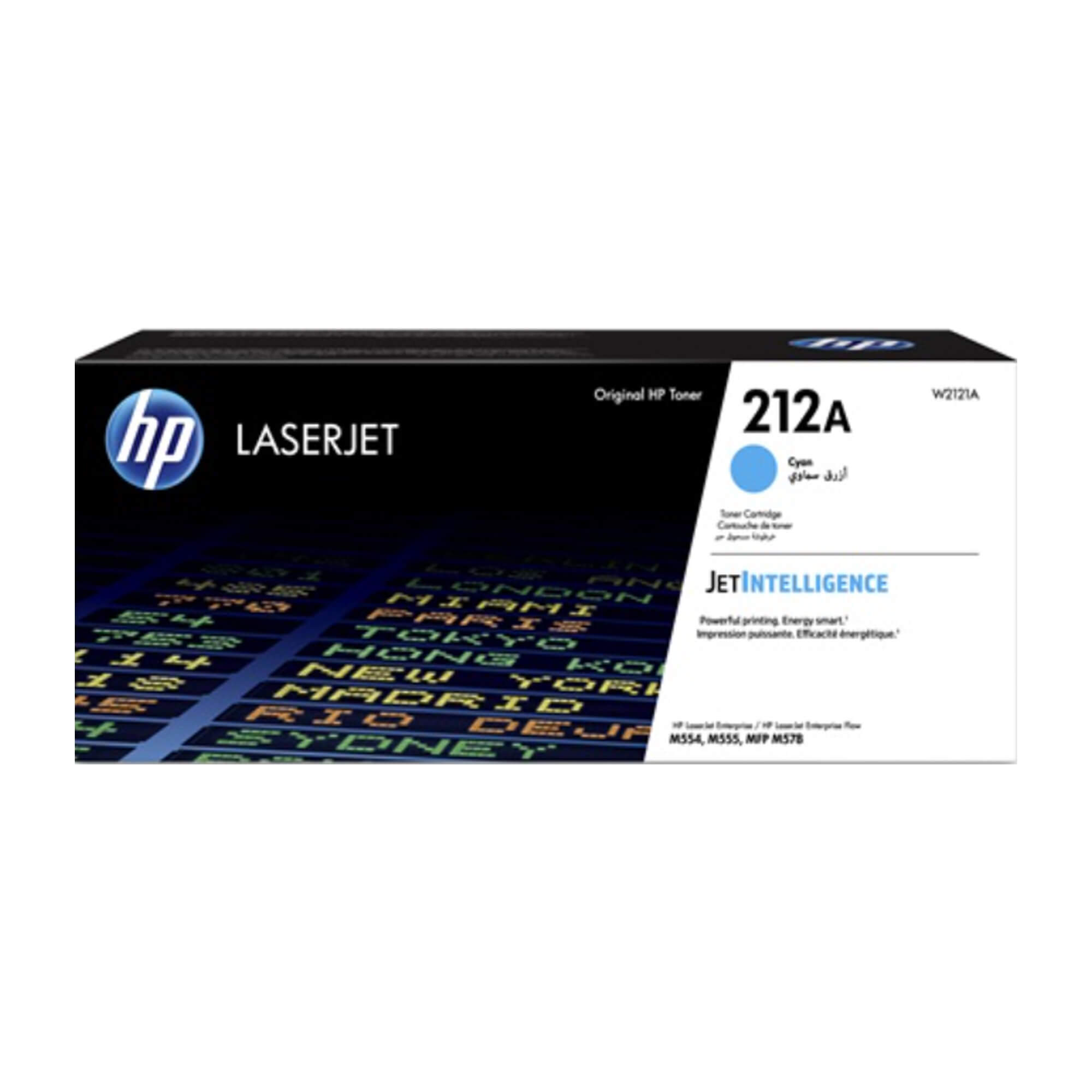 Toner HP W2121A 212A LaserJet M555 Cyan 4,500 Paginas
