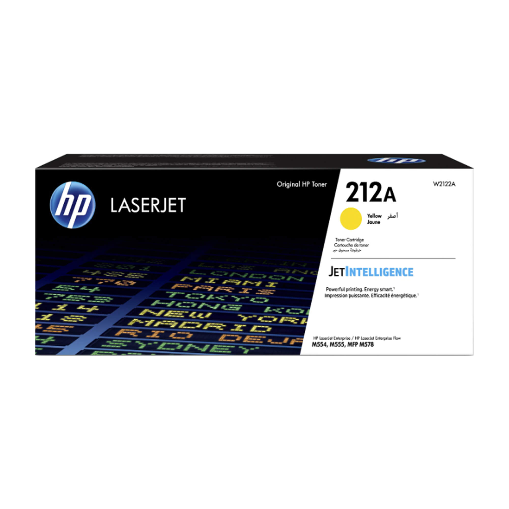 Toner HP W2122A 212A LaserJet M555 Yellow 4,500 Paginas