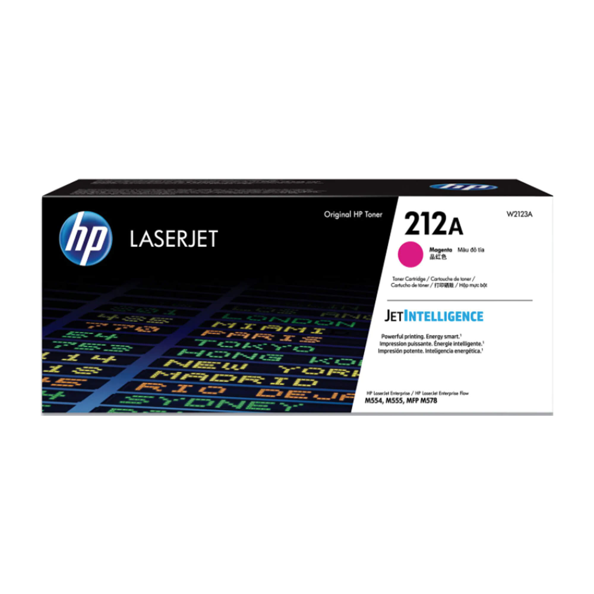 Toner HP W2123A 212A LaserJet M555 Magenta  4,500 Paginas