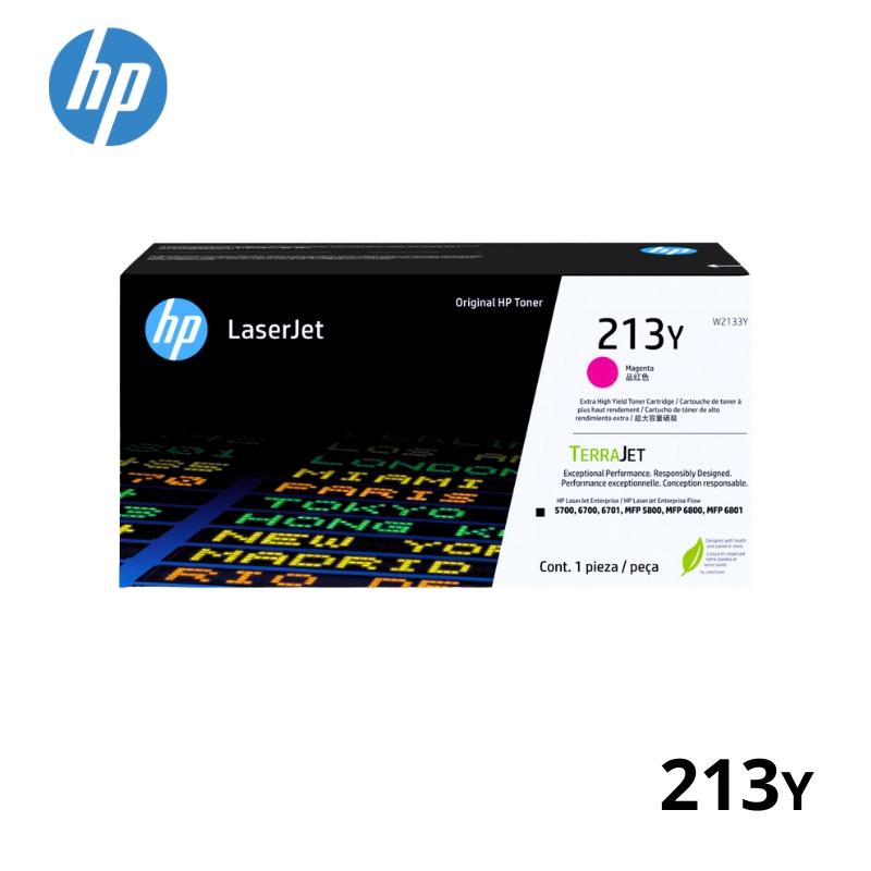 Toner hp 213Y W2133Y Magenta LaserJet Enterprise 5700/5800
