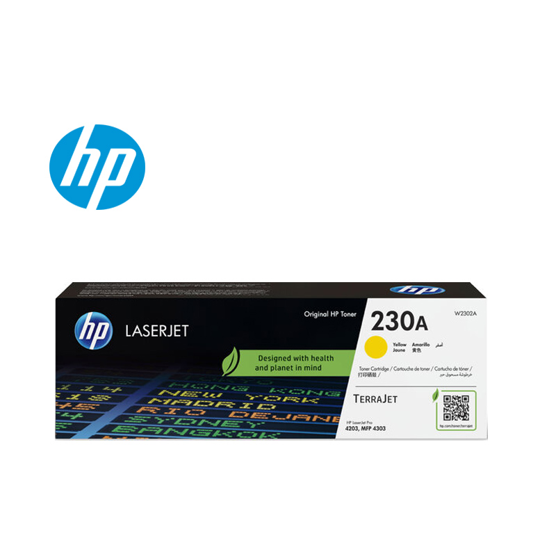 Toner Hp 230A W2302A Yellow Laserjet Pro 4203, Mfp 4303 1,800 Paginas