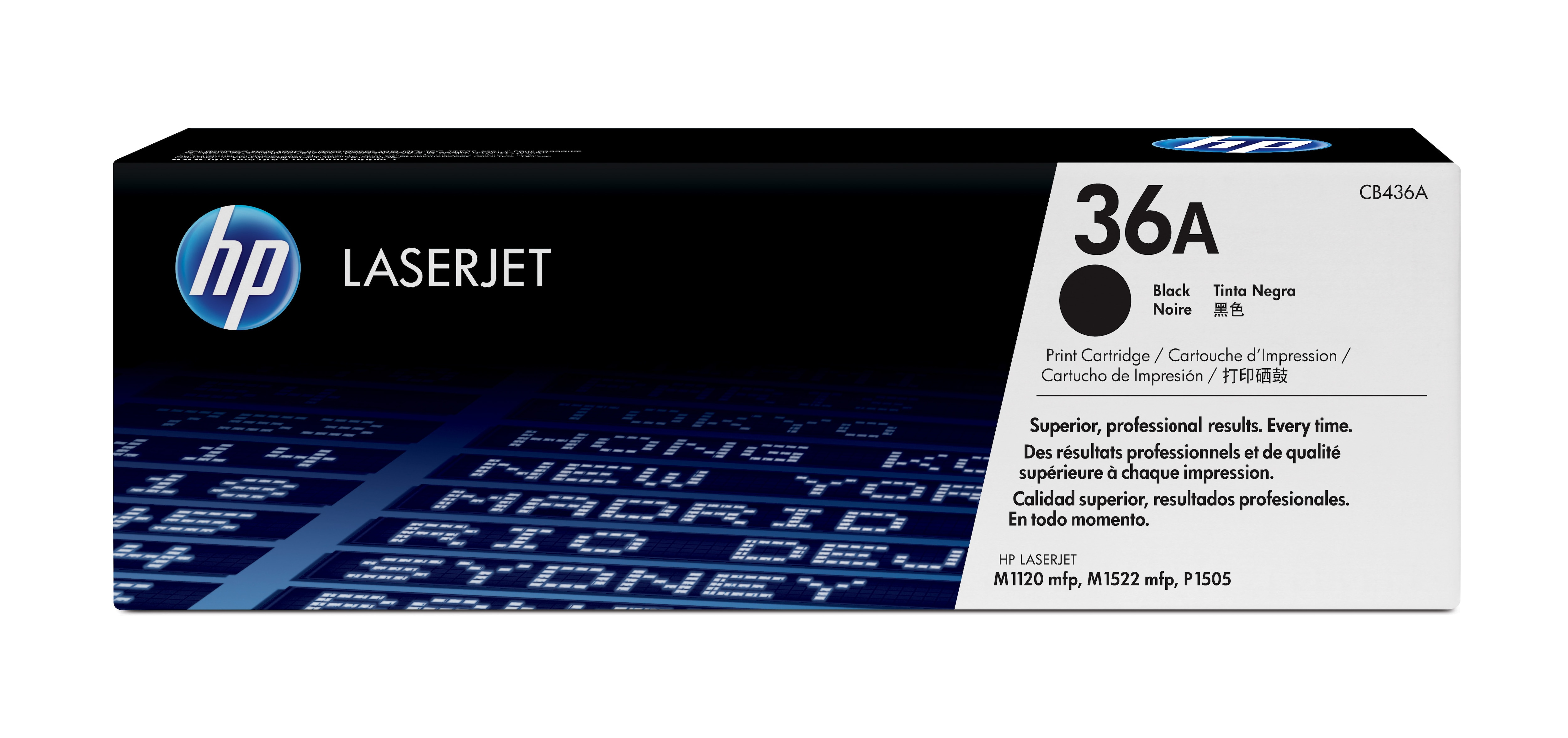 Tóner HP CB436A Negro Original