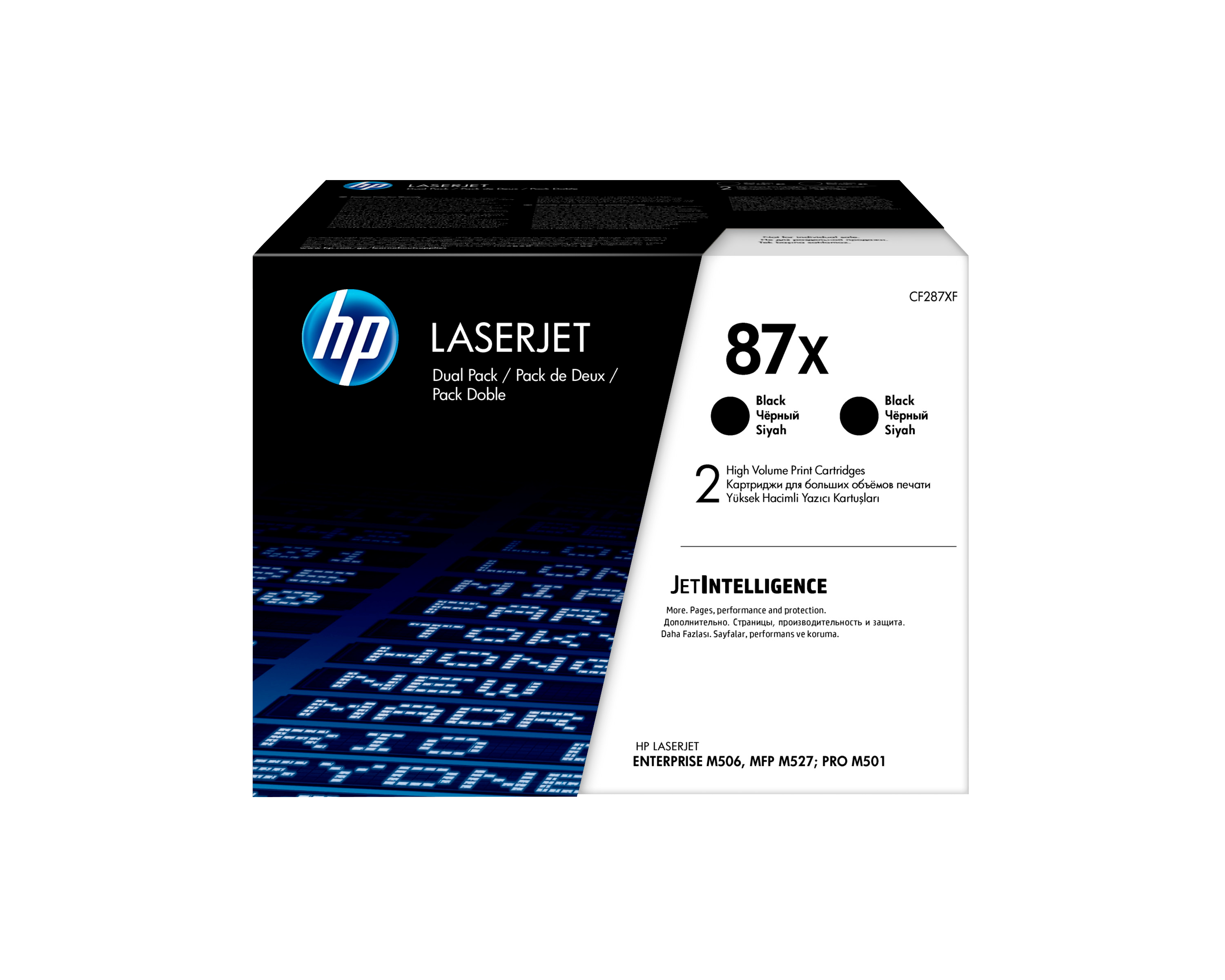 Tóner HP CF287XD Negro Original