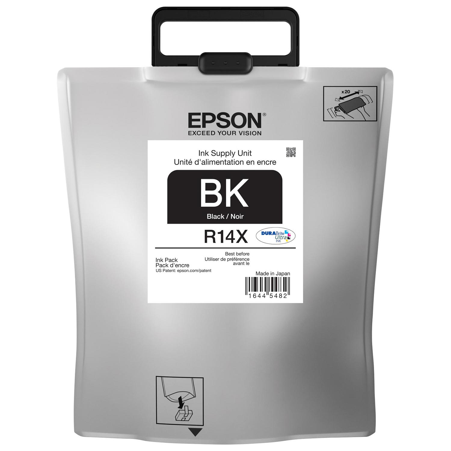 Cartucho de Tinta Epson Tinta Epson TR14X120-AL Negro Epson WorkFor…