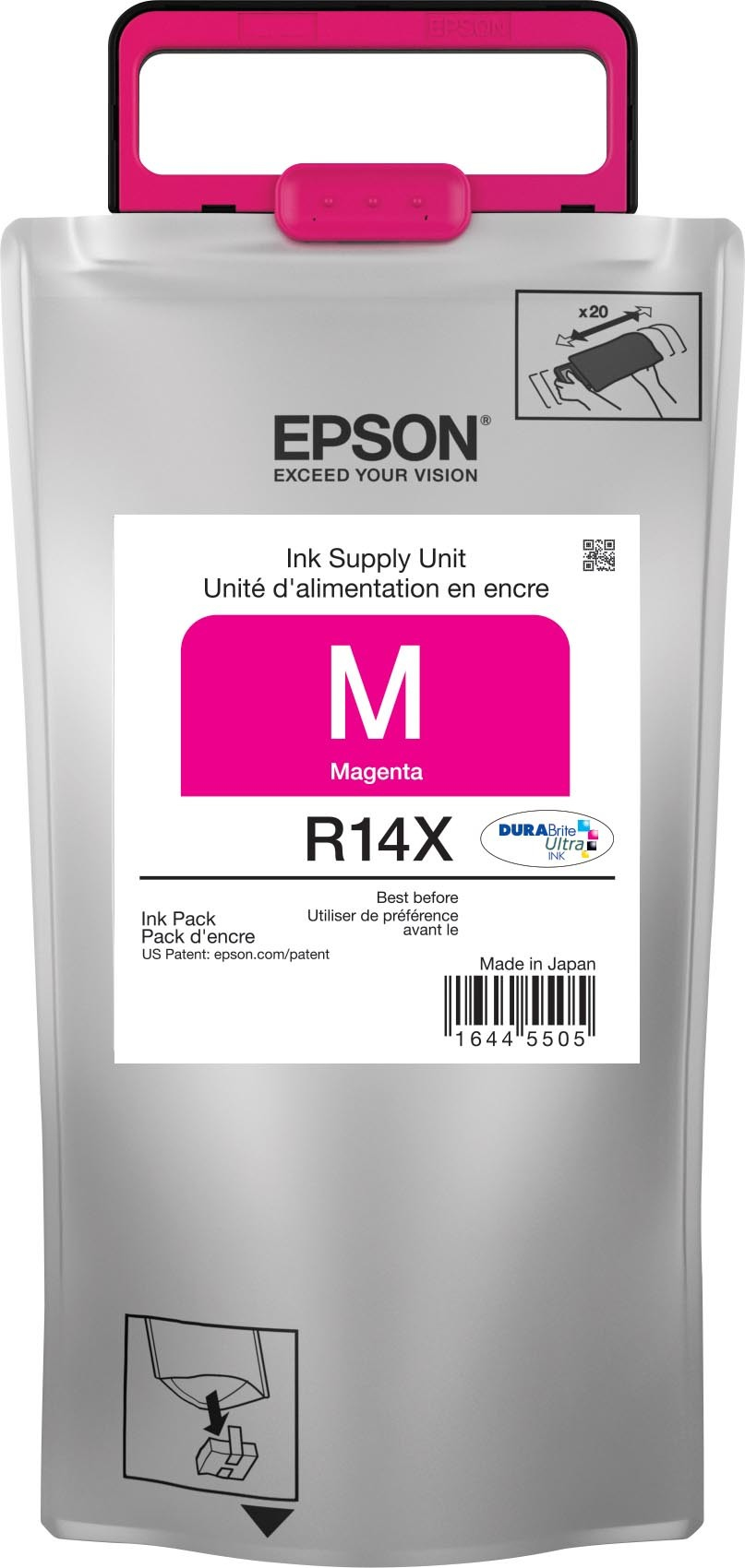 Cartucho de Tinta Epson Tinta Epson TR14X320-AL Magenta Epson WorkF…