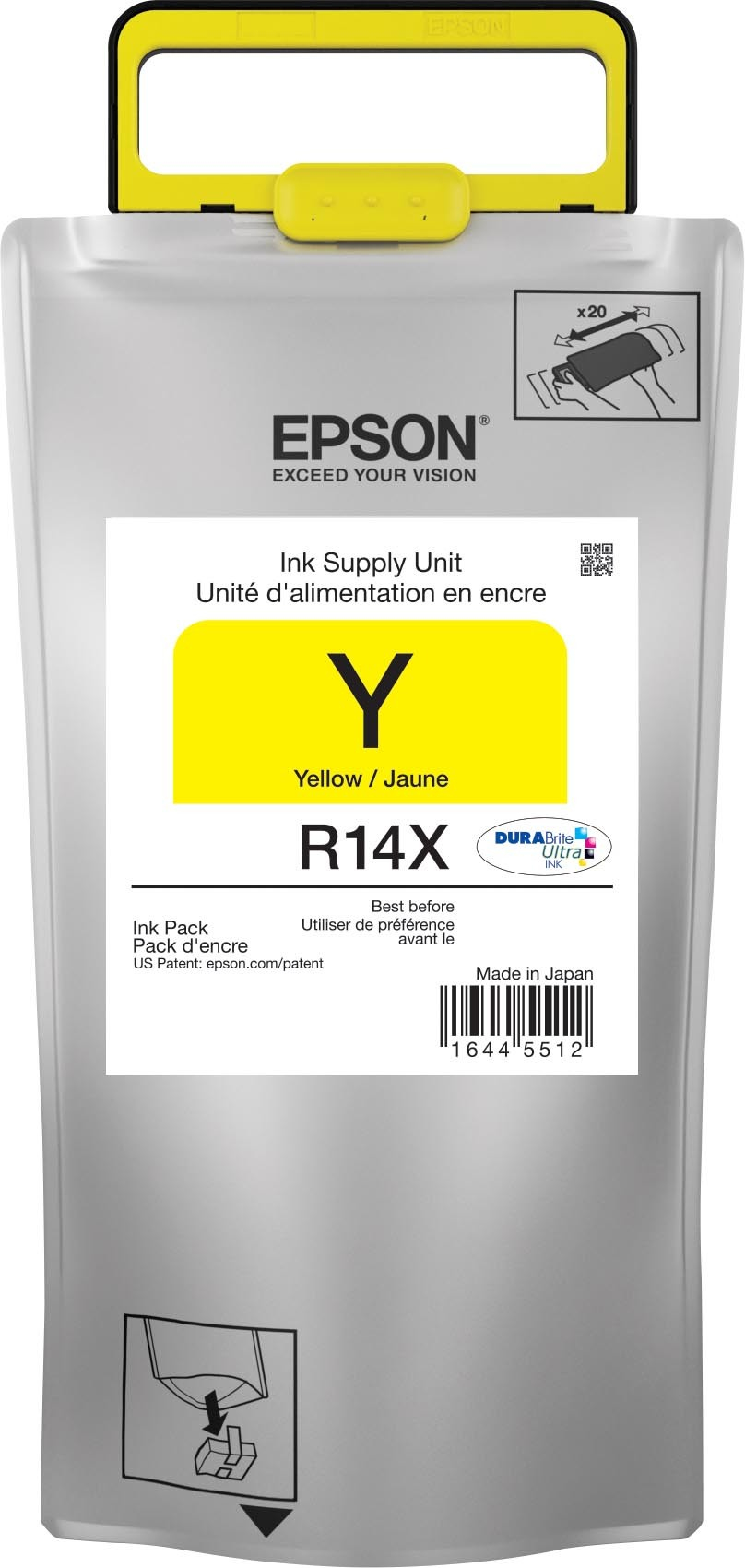 Cartucho de Tinta Epson Tinta Epson TR14X420-AL Yellow Epson WorkFo…