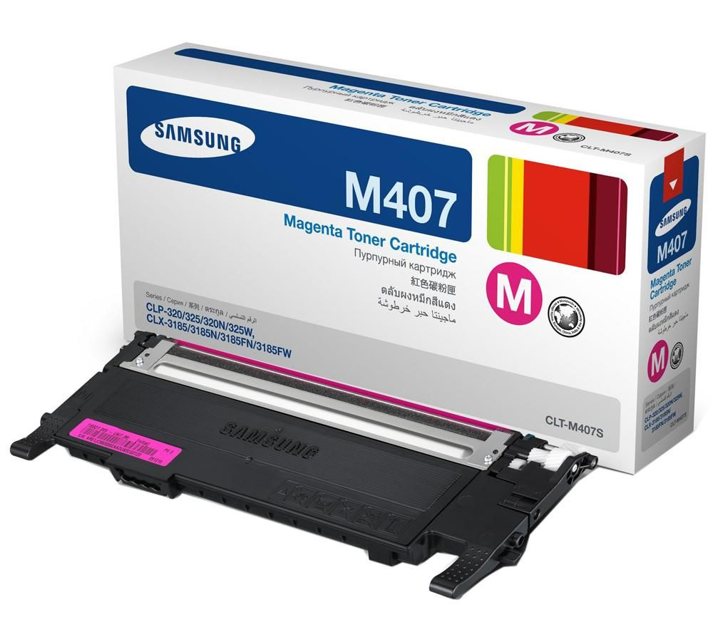 Tóner Samsung TONER SAMSUNG CLT-M407S MAGENTA 1,000 PAG Magenta Ori…