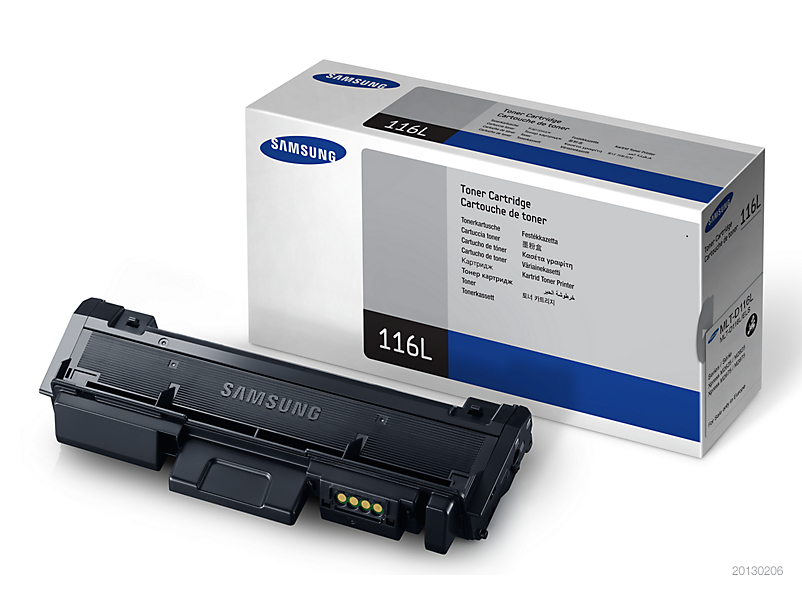 Tóner Samsung TONER SAMSUNG MLT-D116L M2625 3.000 PAGINAS Negro Ori…