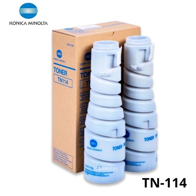 Toner Konica Minolta Tn-114 Caja X 2 Unidades