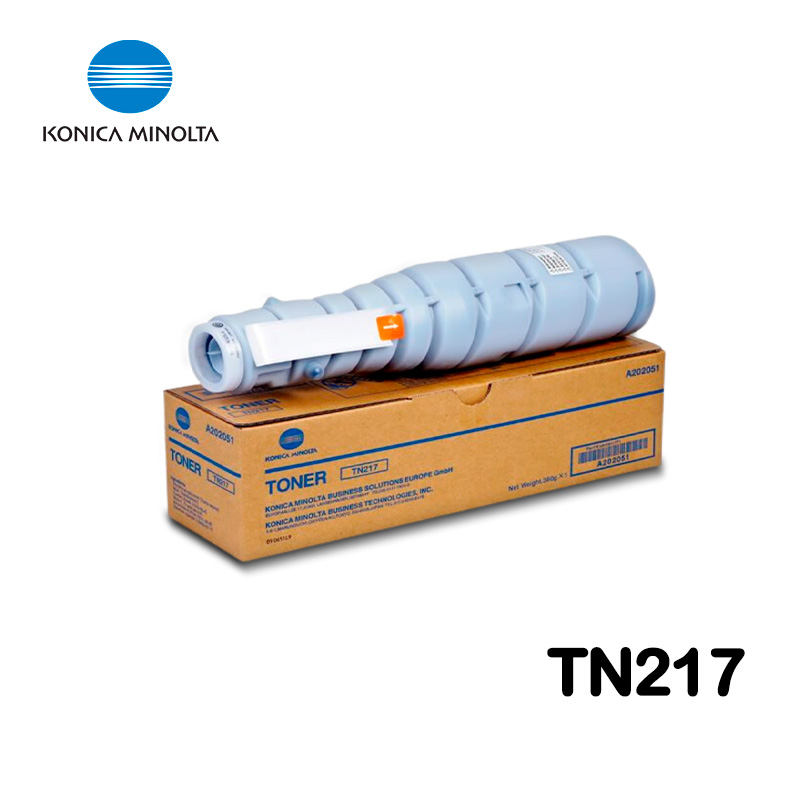 Tóner Konica Minolta TN-217 Black Bizhub 223, 283 (17,500 Pag)