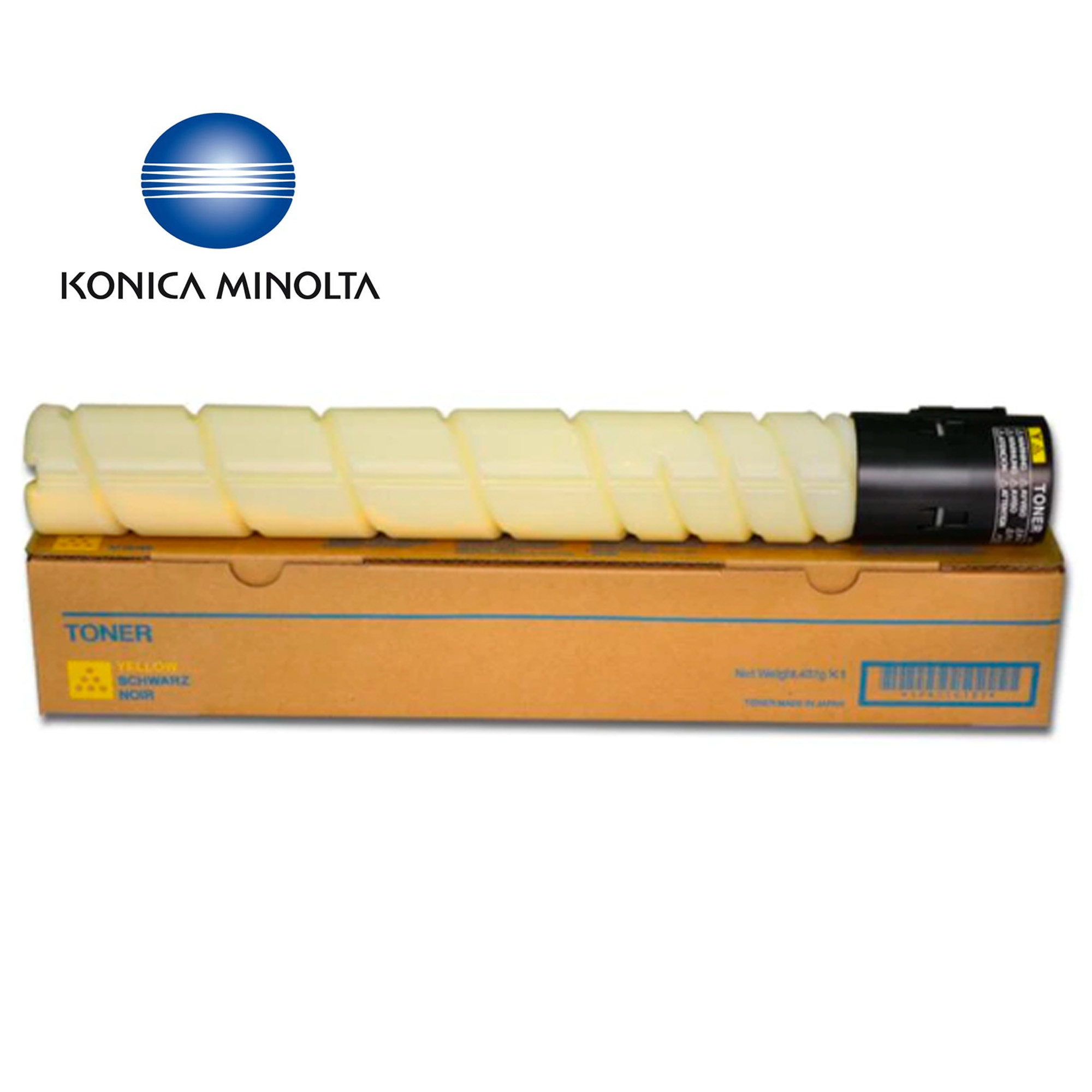 TONER KONICA MINOLTA TN-220Y YELLOW BIZHUB C221/C281 25.000 PAG.