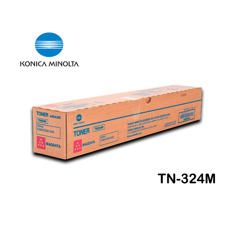 Toner Konica Minolta TN-324M Magenta Bizhub C258, C368, C308