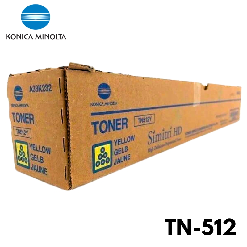 Toner Konica Minolta bizhub TN-512 Yellow