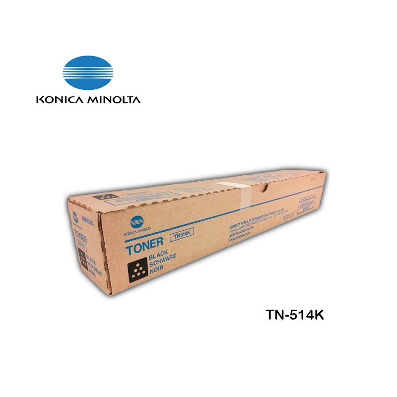 Toner Konica Minolta Tn-514K Black Bizhub C-458, 558 A9E8190