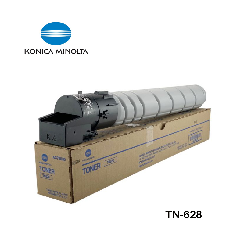 TONER KONICA MINOLTA TN-628 (BLACK) AC79090 BIZHUB 650i RENDIMIENTO 24,000 PAGINAS