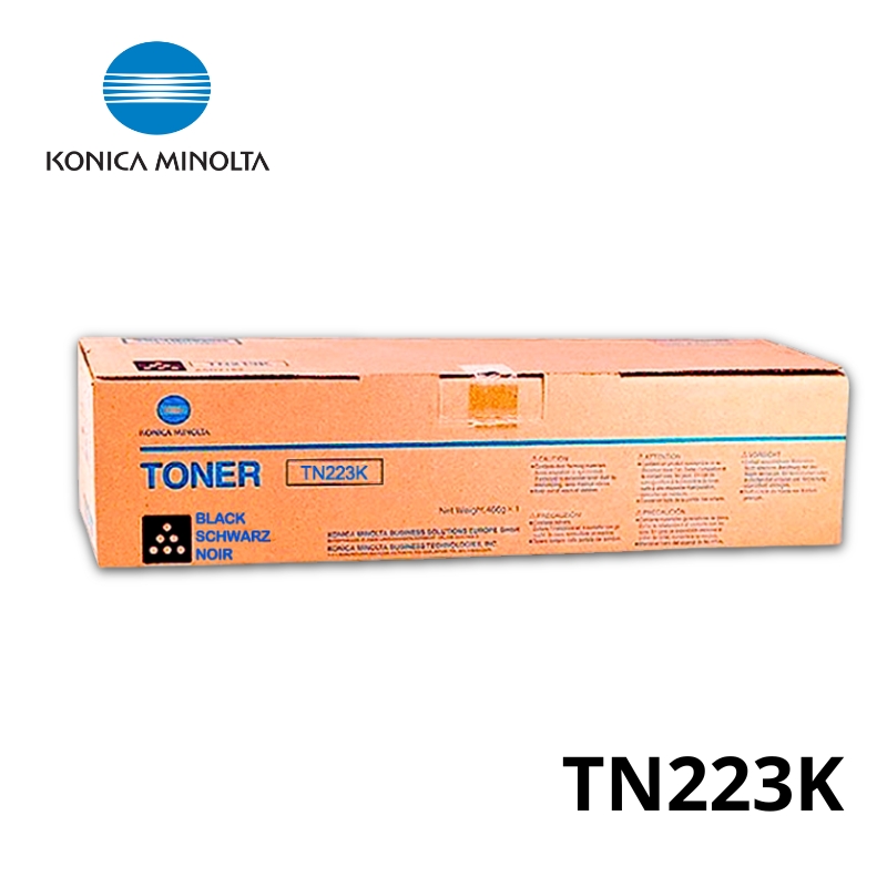 Toner Konica Minolta TN223K Negro Original