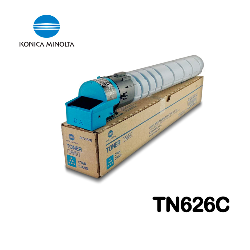 Toner Konica Minolta TN626C (ACV1430) Cyan 28,000 Páginas