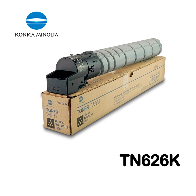Toner Konica Minolta TN626K (ACV1130) Black 28,000 Páginas
