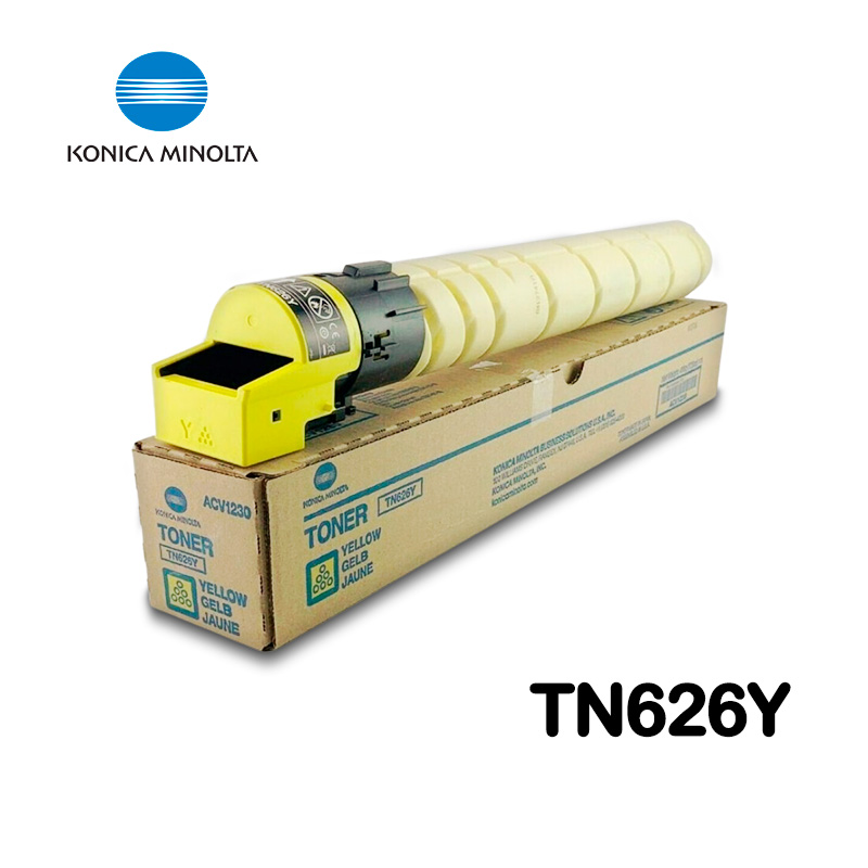 Toner Konica Minolta TN626Y (ACV1230) Yellow 28,000 Páginas