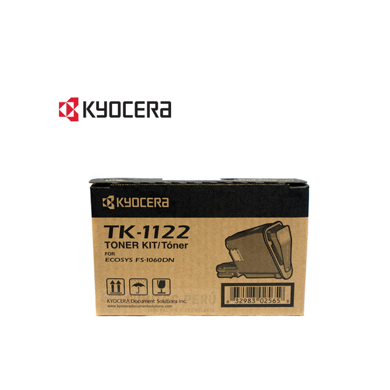 TONER KYOCERA TK-1122 NEGRO 3.000 PAGINAS