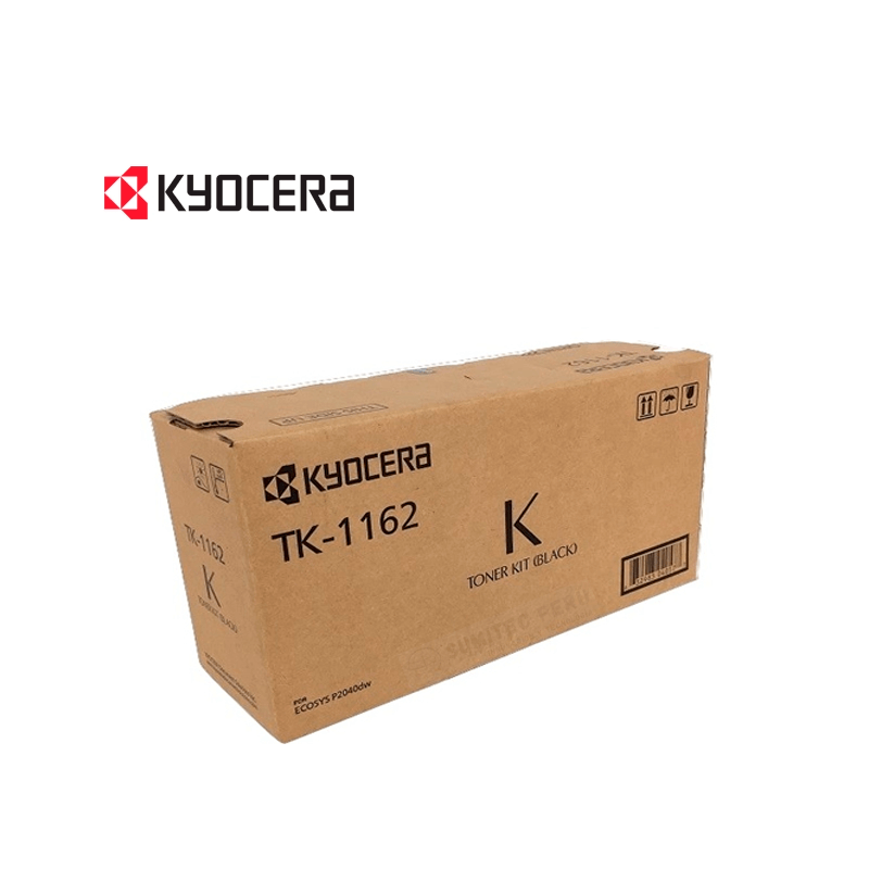 TONER KYOCERA TK-1162 NEGRO P2010DN 7.200 PAGINAS