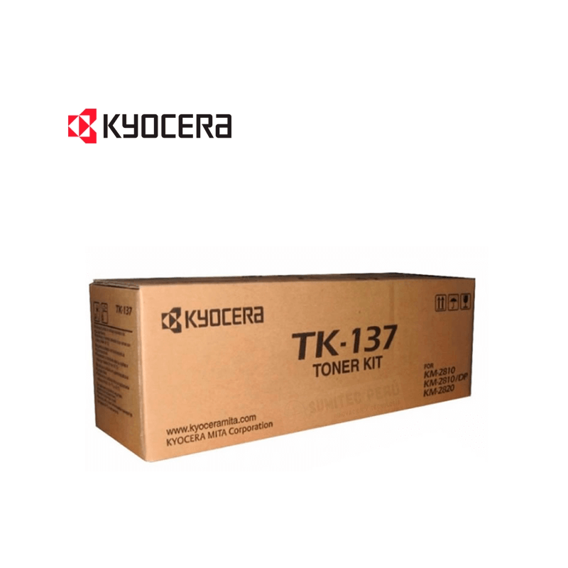 TONER KYOCERA TK-137 NEGRO KM-2810 7.200 PAGINAS