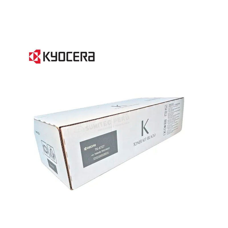 TONER KYOCERA TK-6727 NEGRO TASKALFA 8002I 70.000 PAGINAS