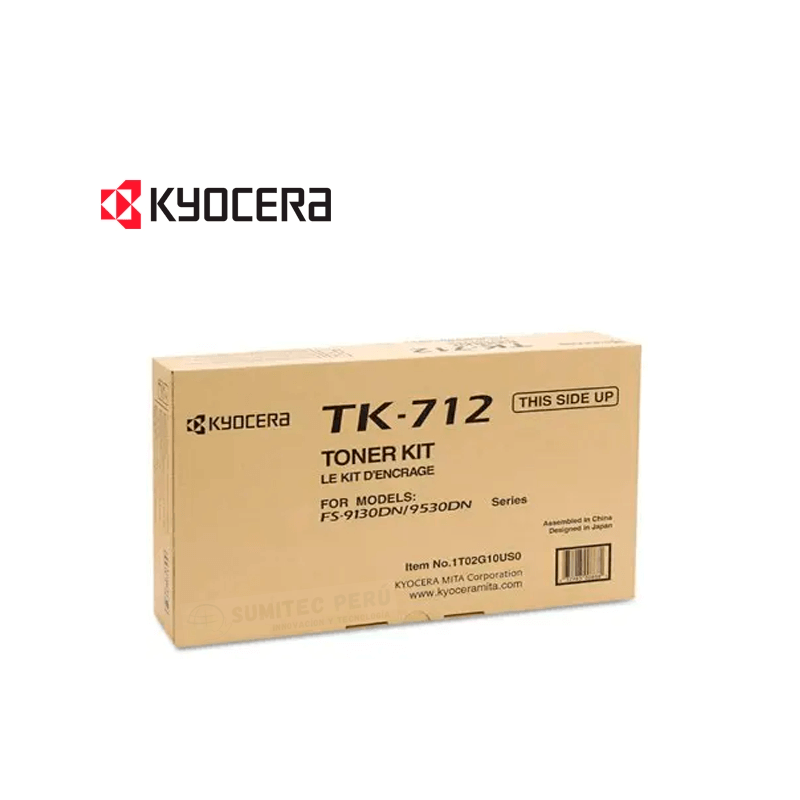 TONER KYOCERA TK-712 NEGRO FS-9530DN 40.000 PAGINAS