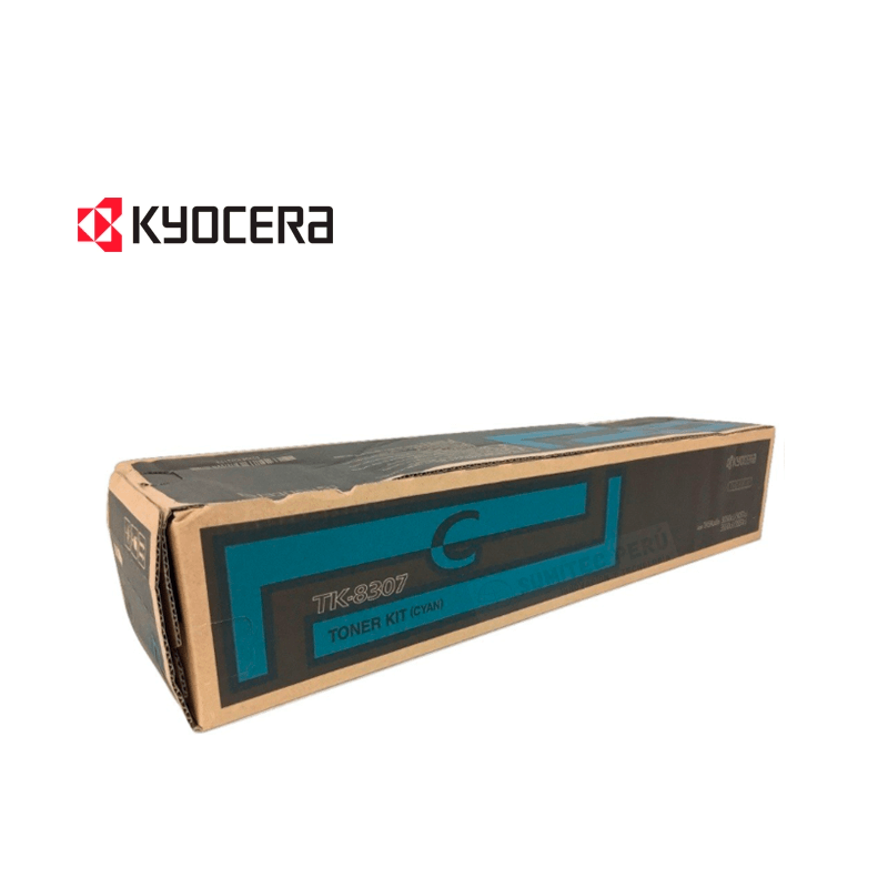 TONER KYOCERA TK-8307C CYAN 3050CI 15.000 PAGINAS