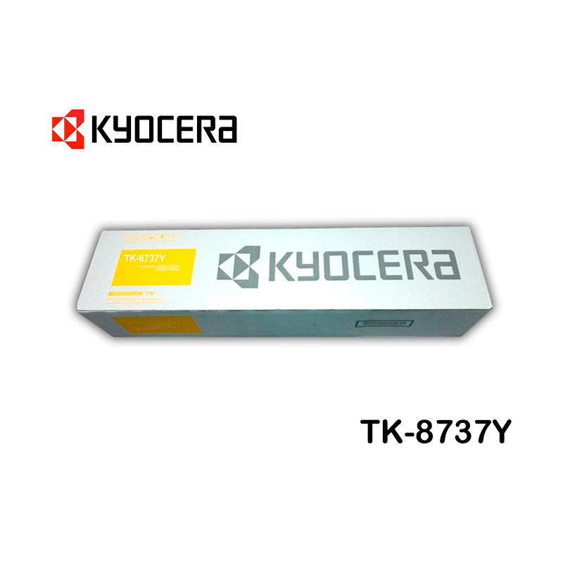 Toner Kyocera TK-8737Y Original Yellow TASKALFA 8052ci /8353ci