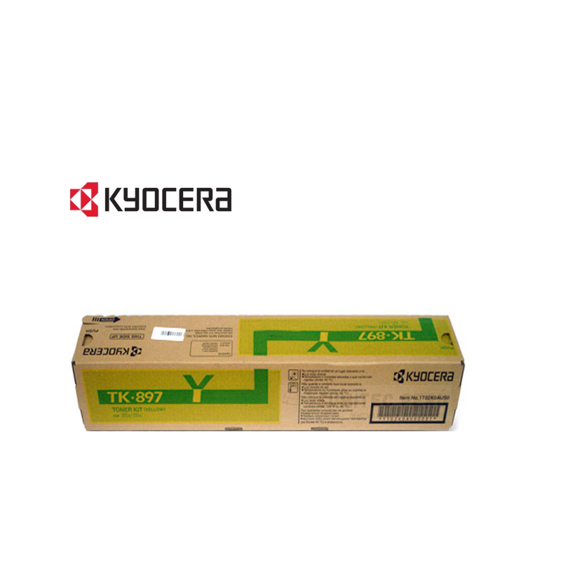 TONER KYOCERA TK-897Y YELLOW 6.000 PAGINAS