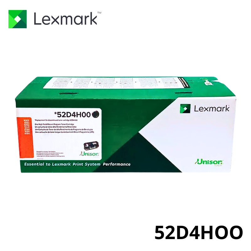 TONER LEXMARK 52D4H00 25K PAG – MS812de/ MS812dn