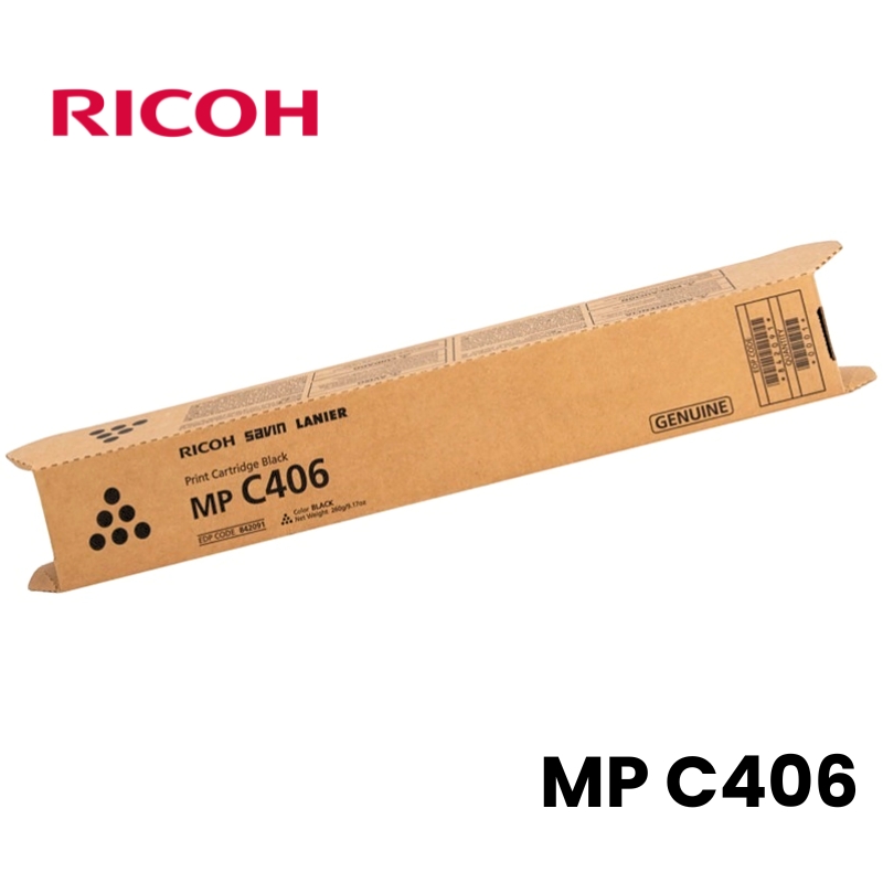Toner Ricoh 842091 MP C406 Negro 17K pag.